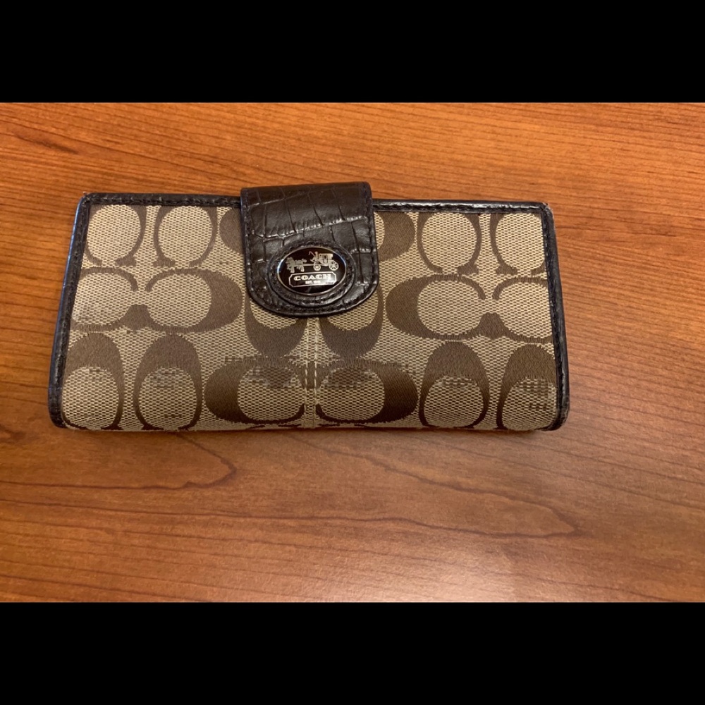 Coach Logo Wallet